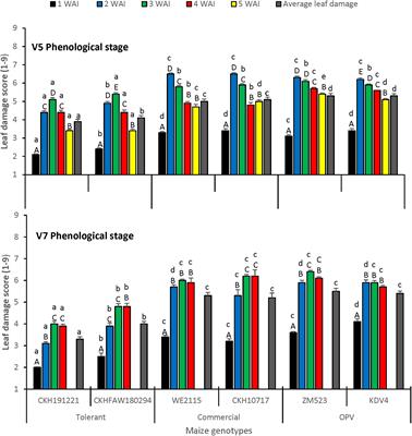 Reproductive potential of fall armyworm Spodoptera frugiperda (J.E. Smith) and effects of feeding on diverse maize genotypes under artificial infestation